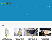 Tablet Screenshot of gotecotech.com